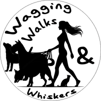 Wagging Walks and Whiskers logo